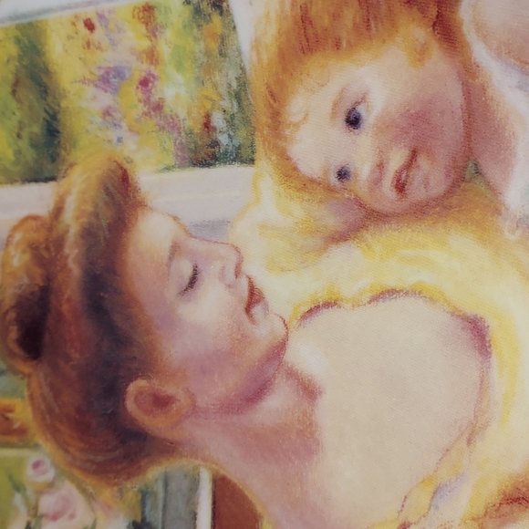 Avon Rare 1995 Vintage Mother's Day Plate in Original Box Rare Oversized Plate - Picture 5 of 10